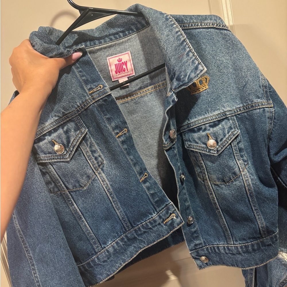 Cropped Jean Jacket